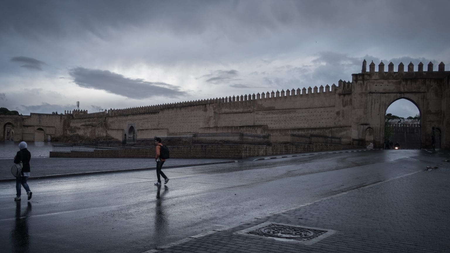 Fez city walls
