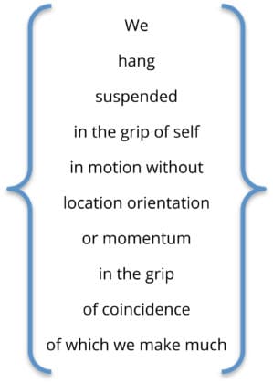 We Hang Suspended