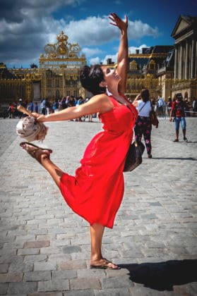 Juliana at Versailles