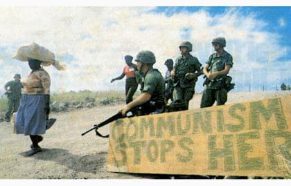 U.S. Marines in Grenada